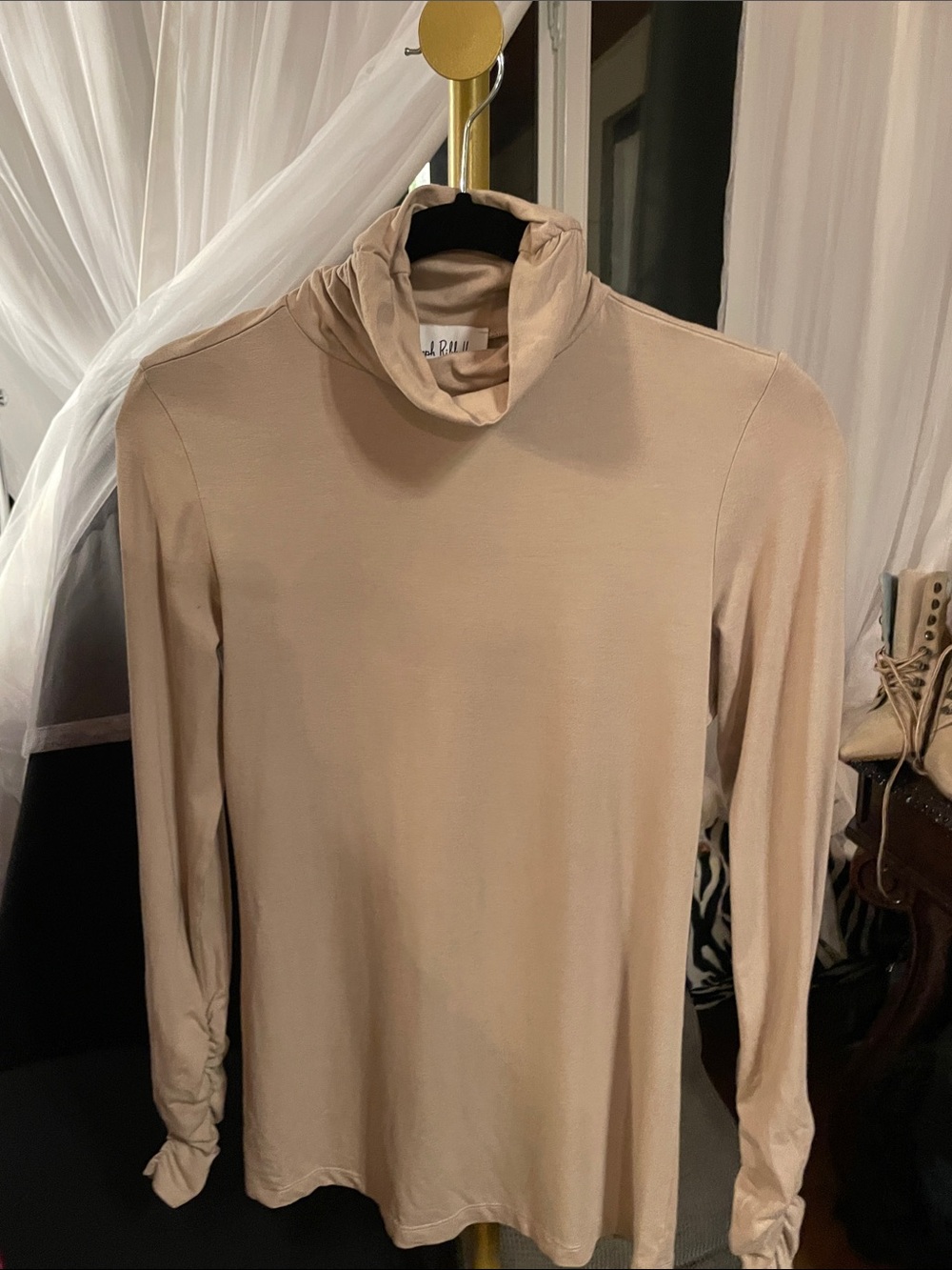 Joseph Ribkoff Cream Turtleneck Sweater